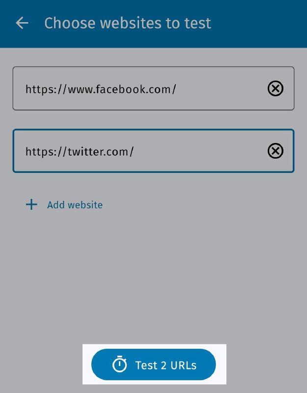 Testing custom sites