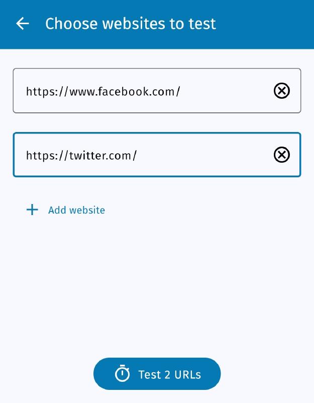 add url twitter.com